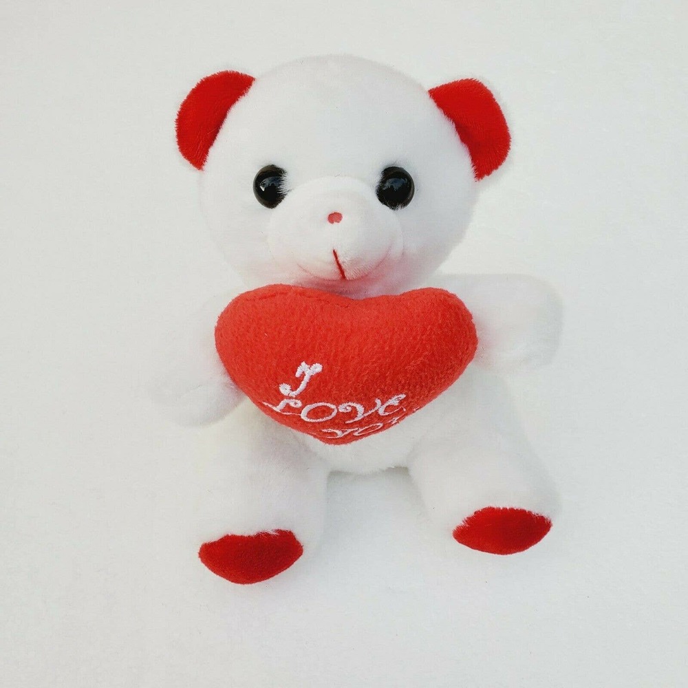 I Love You Teddy Bear Plush 6" Stuffed Animal